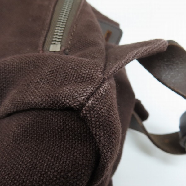 実際に弊社で買取させて頂いたDRIES VAN NOTEN/ドリスヴァンノッテン キャンバスリュックサック/バックパックの画像 5枚目