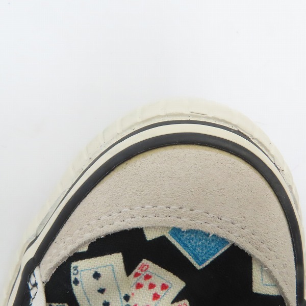 実際に弊社で買取させて頂いたDIET BUTCHER SLIM SKIN/ダイエットブッチャースリムスキン トランプ ハイカット スニーカー/10の画像 6枚目