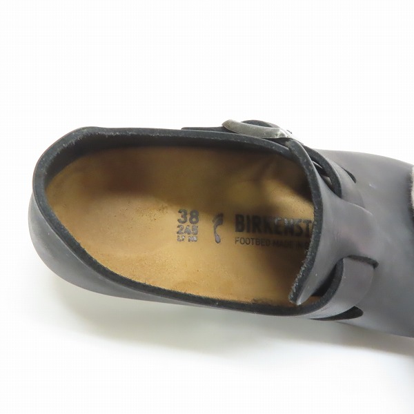実際に弊社で買取させて頂いたBIRKENSTOCK/ビルケンシュトック LONDON/ロンドン レザーサンダル 24.5の画像 4枚目
