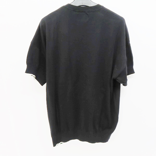 実際に弊社で買取させて頂いたDESCENDANT/ディセンダント クジラロゴ  半袖 ニット/1の画像 1枚目