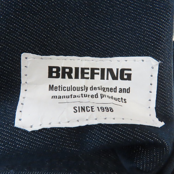 実際に弊社で買取させて頂いた【未使用】BRIEFING/ブリーフィング 25TH AZURE COLLECTION AZURE SHOULDER 0.9L/ショルダーバッグ BRA231L09の画像 4枚目