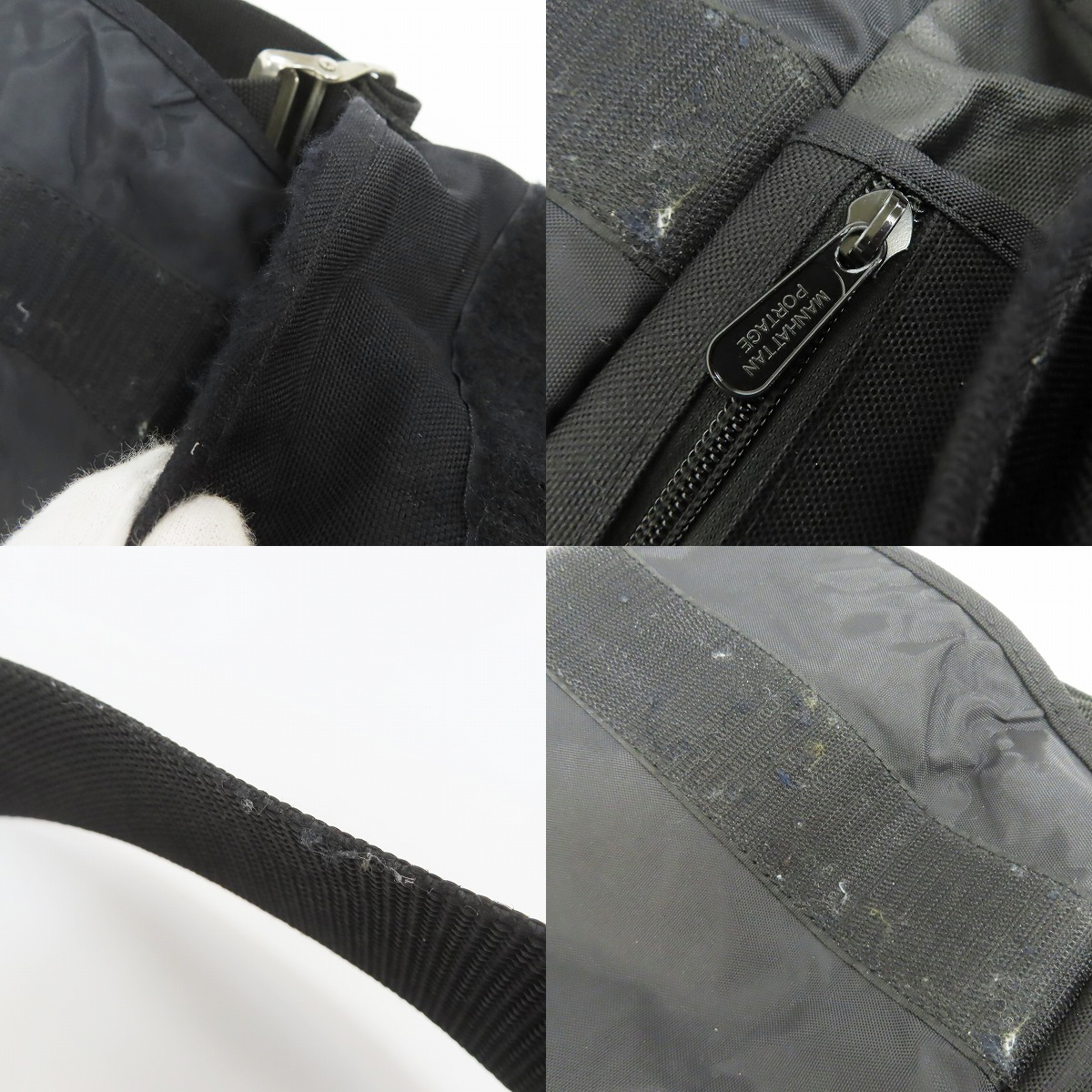 実際に弊社で買取させて頂いたManhattan Portage/マンハッタンポーテージ CORDURA  Messenger Bag/メッセンジャーバッグ/ショルダーバッグ ブラックの画像 8枚目