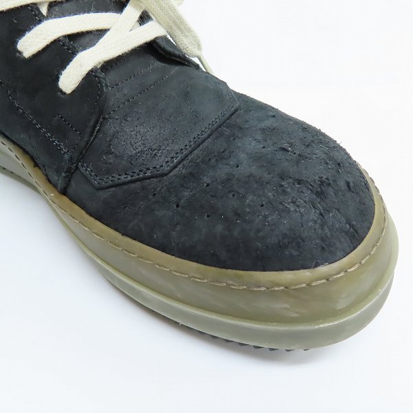 実際に弊社で買取させて頂いたRICK OWENS/リックオウエンス GEOBASKET ジオバスケット ハイカットスニーカー/39の画像 7枚目