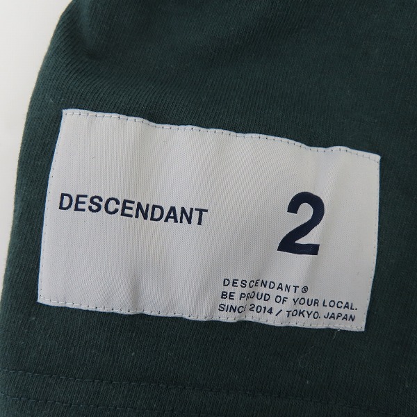 実際に弊社で買取させて頂いたDESCENDANT/ディセンダント 刺繍 半袖 Tシャツ カットソー/2の画像 3枚目