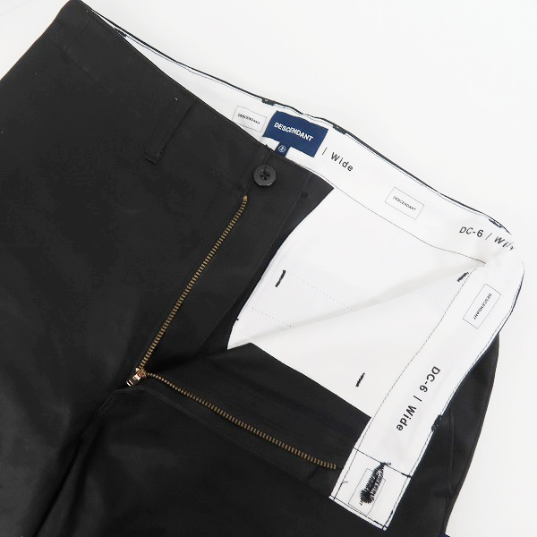 実際に弊社で買取させて頂いたDESCENDANT/ディセンダント ワイド スラックス ワークパンツ/2の画像 2枚目