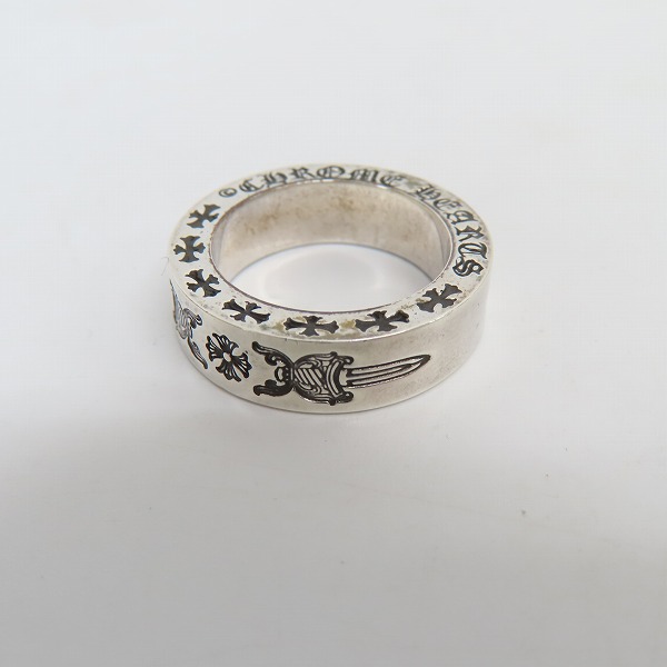 CHROME HEARTS/クロムハーツ SPACER 6MM DGR+PLS/6mm スペーサーリング 