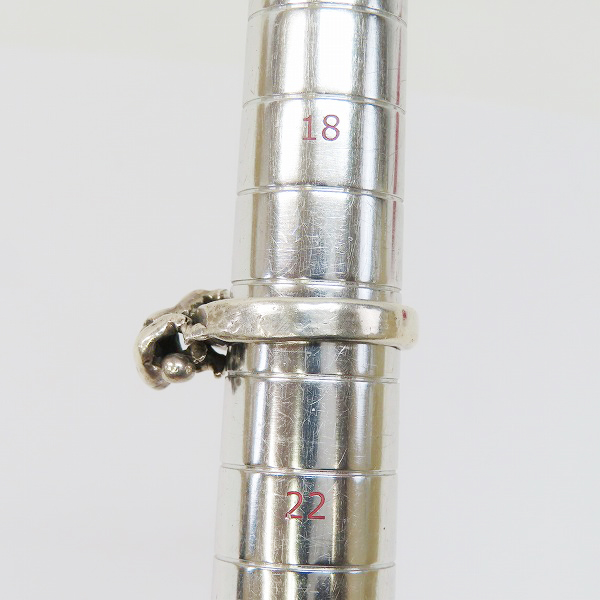 実際に弊社で買取させて頂いたALEX STREETER/アレックスストリーター the wokerリング 20.5号の画像 7枚目