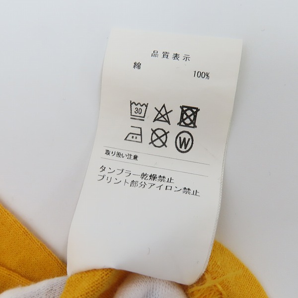 実際に弊社で買取させて頂いたDESCENDANT × Ron Herman/ディセンダント × ロンハーマン プリント カットソー/2の画像 3枚目