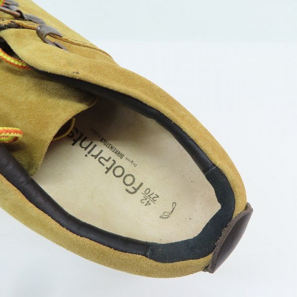 実際に弊社で買取させて頂いたFOOTPRINTS by BIRKENSTOCK/フットプリンツバイビルケンシュトック HIGHLAND トレッキングシューズ/27.0の画像 4枚目