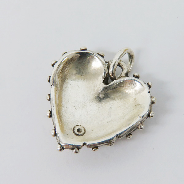 実際に弊社で買取させて頂いたALEX STREETER/アレックスストリーター スチールハート ペンダントの画像 1枚目