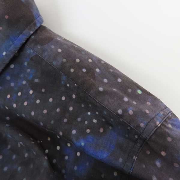 実際に弊社で買取させて頂いたPS Paul Smith/ポールスミス 半袖コットンシャツ ドット柄 PP-WR-87332/Mの画像 6枚目