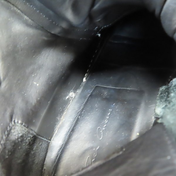 実際に弊社で買取させて頂いたRICK OWENS/リックオウエンス GEOBASKET ジオバスケット ハイカットスニーカー/43の画像 7枚目