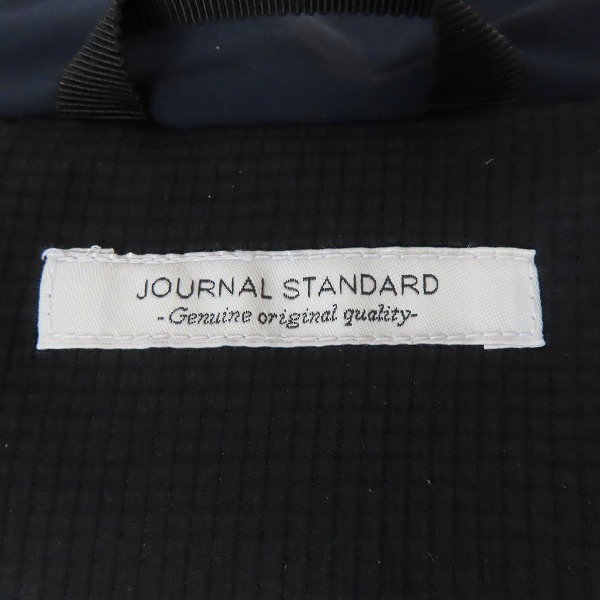 実際に弊社で買取させて頂いたJOURNAL STANDARD/ジャーナルスタンダード ダウンジャケット ネイビー/Lの画像 2枚目