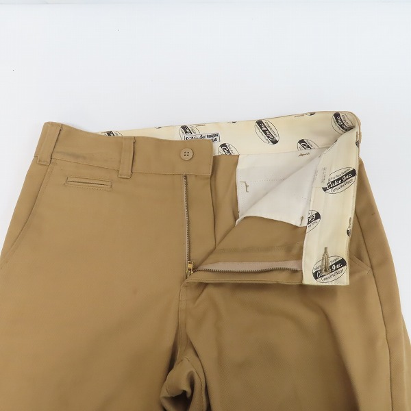 実際に弊社で買取させて頂いたCALEE/キャリー チノパンツ Lの画像 2枚目
