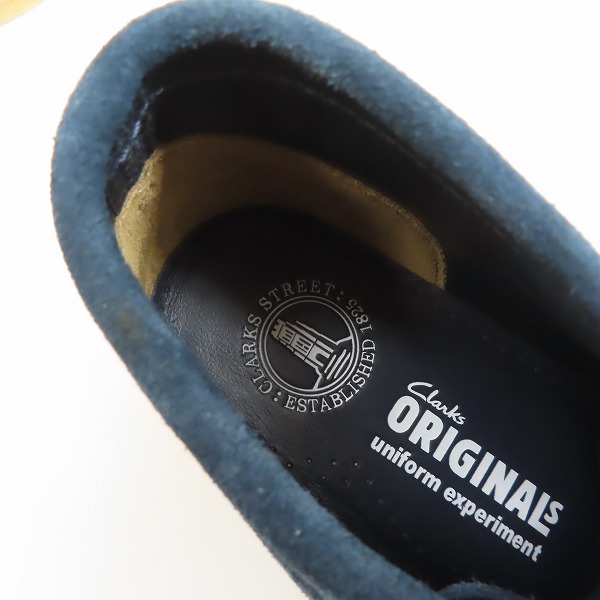 実際に弊社で買取させて頂いたuniform experiment×CLARKS/ユニフォームエクスペリメント×クラークス WALLABEE BOOT/ワラビーブーツ UE-120117/7.5の画像 4枚目