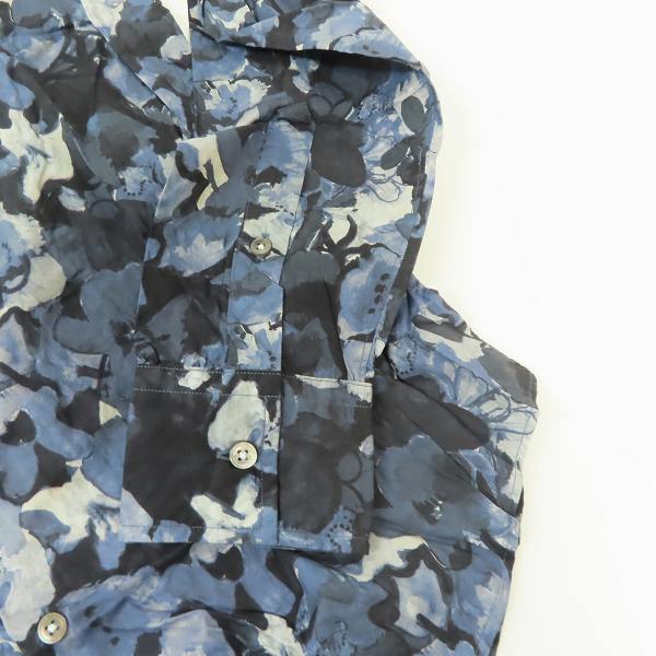 実際に弊社で買取させて頂いたPaul Smith COLLECTION/ポールスミスコレクション フラワーデザイン ロングスリーブシャツ/Ｌの画像 5枚目