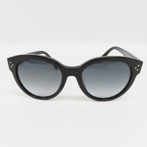 実際に弊社で買取させて頂いたCELINE/セリーヌ サングラス/アイウェア ブラック CL40169Fの画像 1枚目