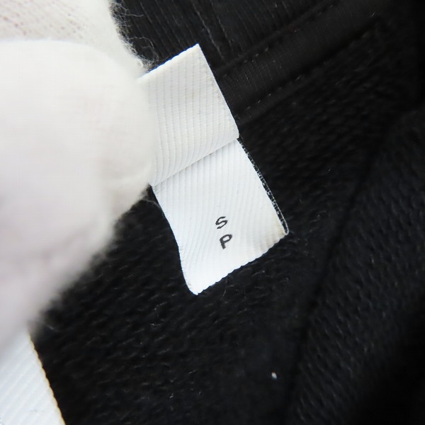 実際に弊社で買取させて頂いた 【JPタグ】BURBERRY/バーバリー スウェット エンブロイダリー ロゴ ビッグシルエット プルオーバーパーカー 8019990/Sの画像 3枚目