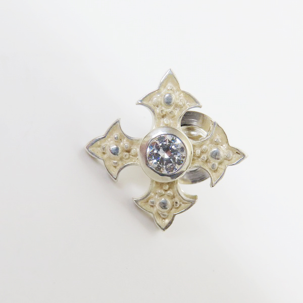 実際に弊社で買取させて頂いたLoree Rodkin/ローリーロドキン プリンセスクロス ブローチ ピンバッジの画像 1枚目