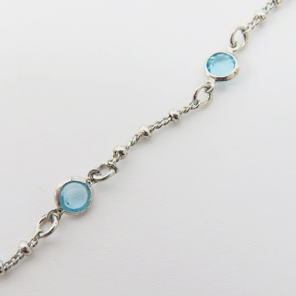 実際に弊社で買取させて頂いたGIVENCHY/ジバンシイ ラインストーン フェイクパール ネックレスの画像 5枚目