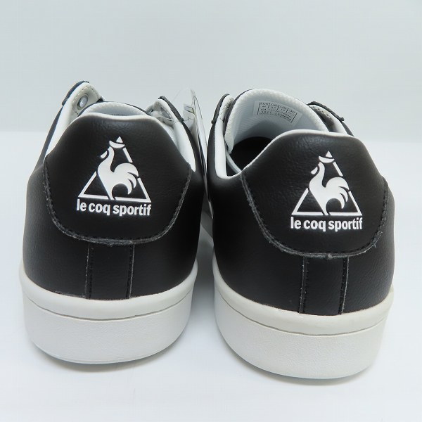実際に弊社で買取させて頂いた【未使用】le coq sportif/ルコックスポルティフ LAローランLE スニーカー QL1PJC18BK/27.5の画像 1枚目