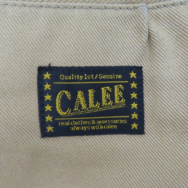 実際に弊社で買取させて頂いたCALEE/キャリー チノパンツ Lの画像 6枚目