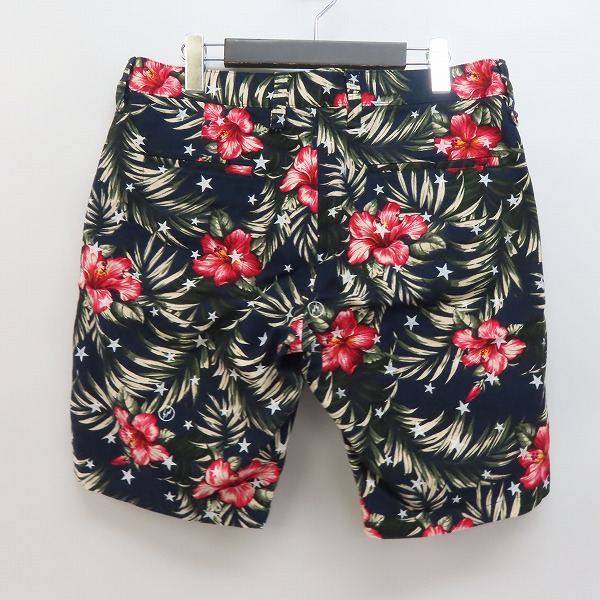 実際に弊社で買取させて頂いたuniform experiment/ユニフォームエクスペリメント 14SS STAR FLOWER SHORT PANT UE-140009/3の画像 1枚目
