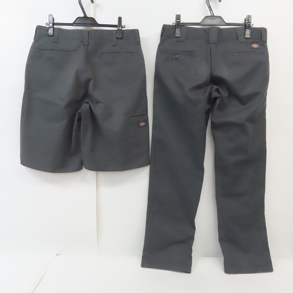 実際に弊社で買取させて頂いたDickies/ディッキーズ ハーフ/ロング パンツ グレー 2点セットの画像 1枚目