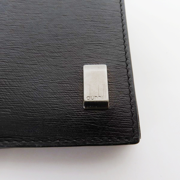 実際に弊社で買取させて頂いたDunhill/ダンヒル ロゴプレート レザー 二つ折りカードケース/名刺入れの画像 7枚目
