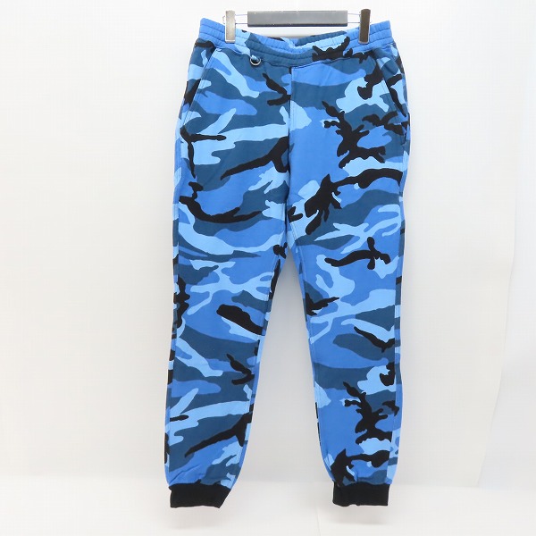 実際に弊社で買取させて頂いたuniform experiment/ユニフォームエクスペリメント CAMOUFLAGE SWEAT PANT BLUE UE-170019/3