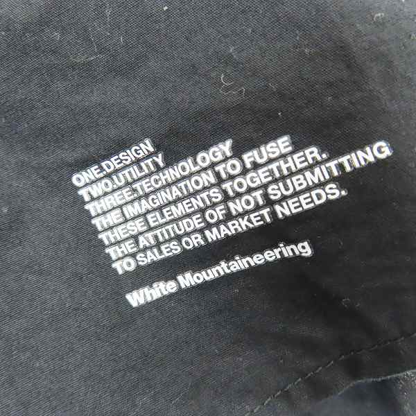 実際に弊社で買取させて頂いたWhite Mountaineering/ホワイトマウンテニアリング VEST SHIRT/ベストシャツ 長袖シャツ WM1971101/1の画像 7枚目