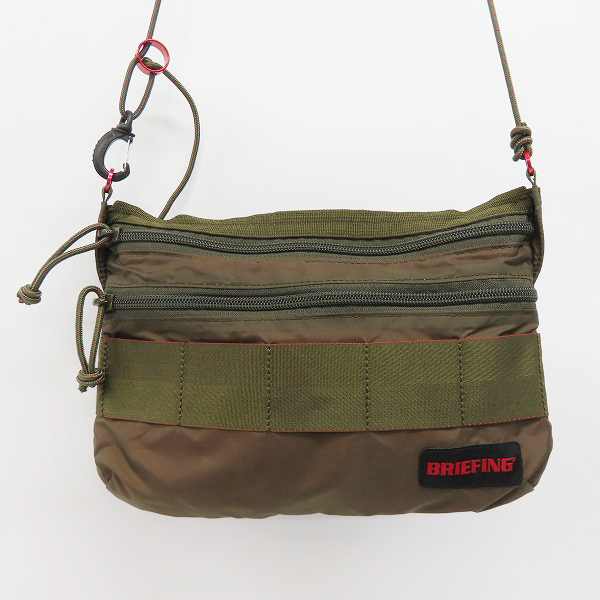 実際に弊社で買取させて頂いたBRIEFING/ブリーフィング SACOCHE S SL PACKABLE/サコッシュ S SL パッカブル ショルダーバッグ BRM182201