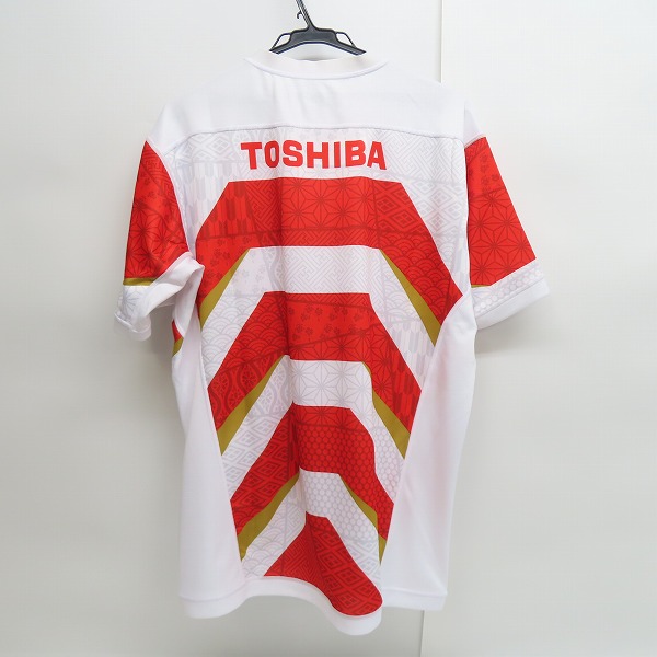 実際に弊社で買取させて頂いたCANTERBURY/カンタベリー  日本代表公式レプリカ ホームジャージ/VCR39010/3Lの画像 1枚目