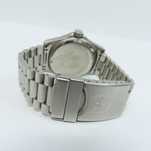 実際に弊社で買取させて頂いたTAG HEUER/タグホイヤー プロフェッショナル QZ SS 962.013R【動作未確認】の画像 2枚目