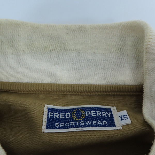 実際に弊社で買取させて頂いたFRED PERRY/フレッドペリー ジップアップ ジャケット/ブルゾン J5326/XSの画像 2枚目