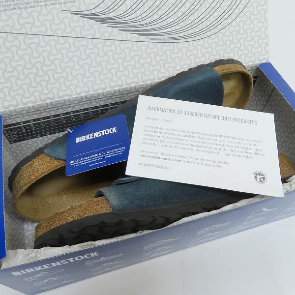 実際に弊社で買取させて頂いたBIRKENSTOCK/ビルケンシュトック ZURICH BS/チューリッヒ スエード サンダル 1014806/41の画像 8枚目