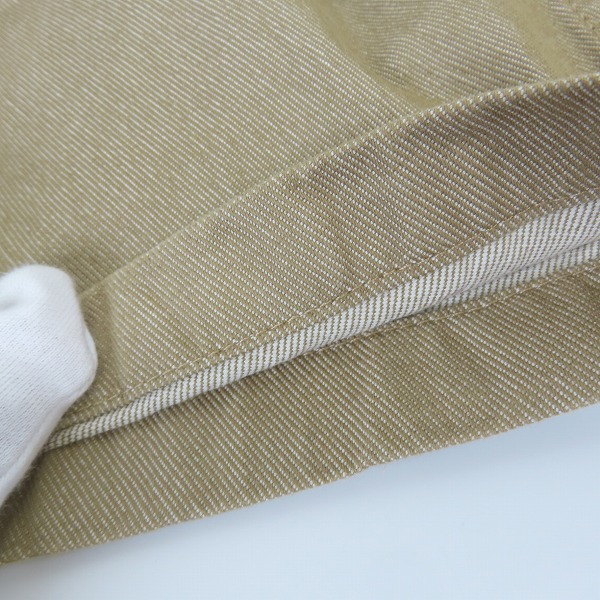 実際に弊社で買取させて頂いたMaison Martin Margiela/メゾンマルタンマルジェラ10 12AW ワイドバギーパンツ S30LA0055/46の画像 9枚目