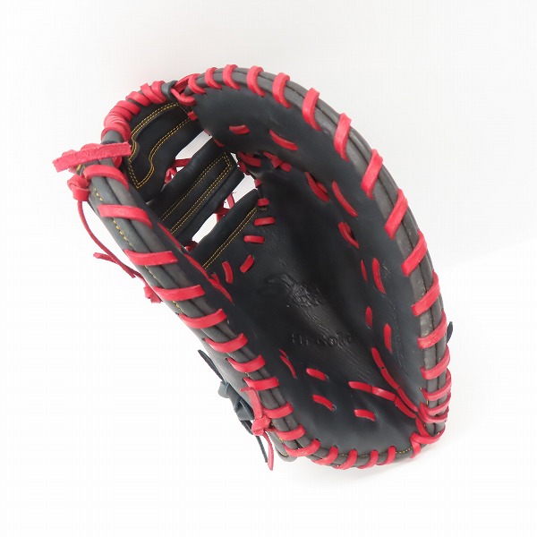 実際に弊社で買取させて頂いたHI-GOLD/ハイゴールド 軟式 右投げ 一塁手 ファーストミット CF-773の画像 2枚目