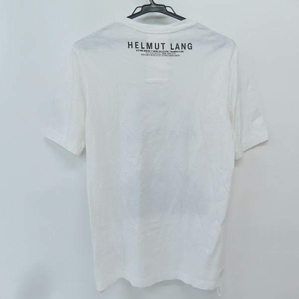 実際に弊社で買取させて頂いたHELMUT LANG/ヘルムートラング プリント 半袖 Tシャツ/Sの画像 1枚目