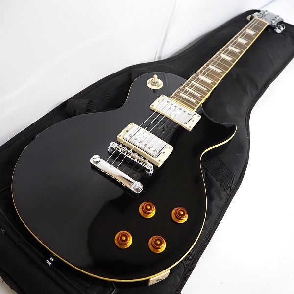 実際に弊社で買取させて頂いた★Epiphone/エピフォン Les Paul Standard Ebony/レスポールスタンダード ソフトケース付 