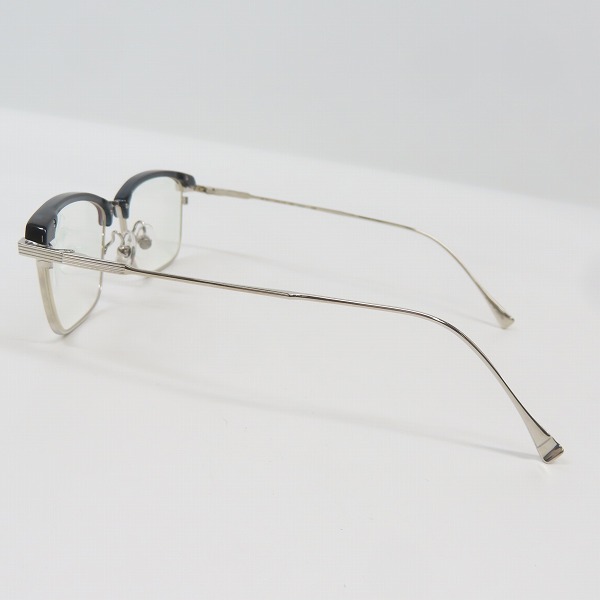 実際に弊社で買取させて頂いた999.9/フォーナインズ フルリム 眼鏡/メガネフレーム M-65 5202の画像 2枚目