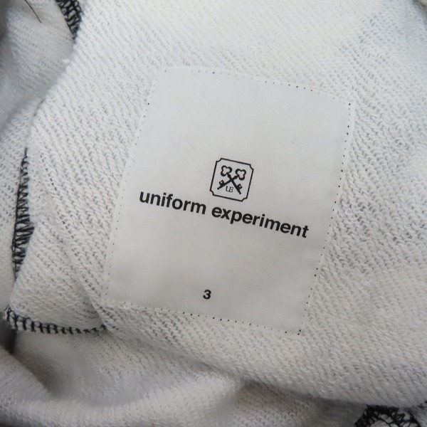 実際に弊社で買取させて頂いたuniform experiment/ユニフォームエクスペリメント CAMOUFLAGE SWEAT PANT グレー UE-170019/3の画像 3枚目
