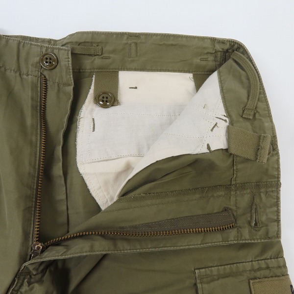 実際に弊社で買取させて頂いたDESCENDANT/ディセンダント クジラロゴ カーゴパンツ/1の画像 5枚目