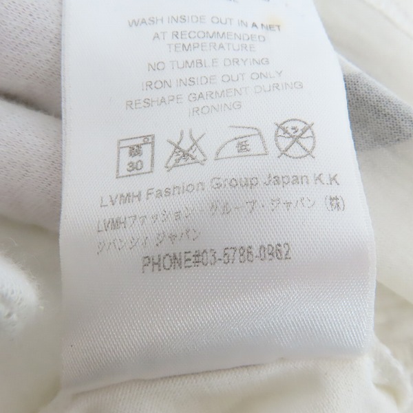 実際に弊社で買取させて頂いた【JPタグ】GIVENCHY/ジバンシィ ロゴプリント 半袖Tシャツ 17P 7701 484/Sの画像 5枚目