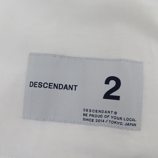 実際に弊社で買取させて頂いたDESCENDANT/ディセンダント ラグラン カットソー/2の画像 5枚目