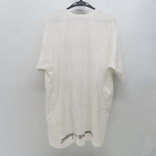 実際に弊社で買取させて頂いたSTUSSY×FRAGMENT DESIGN/ステューシー×藤原ヒロシ 東日本大震災チャリティ Tシャツ/XLの画像 1枚目