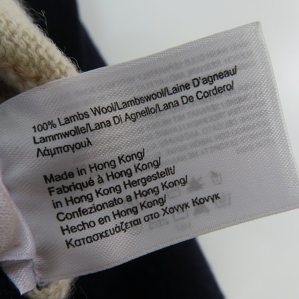 実際に弊社で買取させて頂いたBrooks Brothers/ブルックスブラザーズ ウール Vネック アーガイルニット Lの画像 3枚目