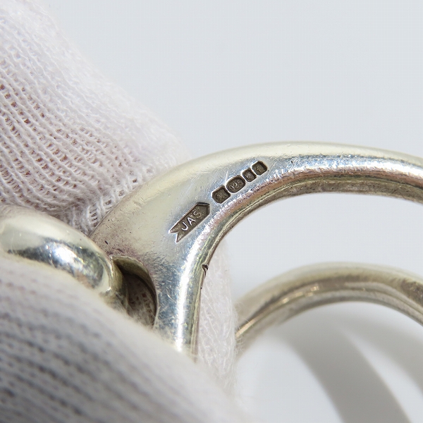 実際に弊社で買取させて頂いた【ギャラ付き】CRAZY PIG/クレイジーピッグ ラージハンドカフリンクブレスレットの画像 5枚目