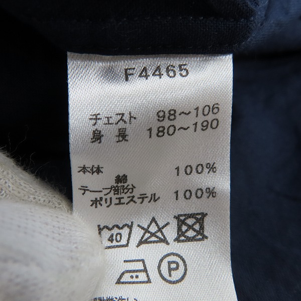 実際に弊社で買取させて頂いたFRED PERRY/フレッドペリー フロントテープ 半袖 ボタンダウンシャツ F4465/Lの画像 3枚目