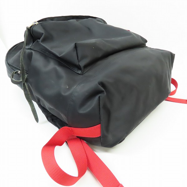 実際に弊社で買取させて頂いたHEAD PORTER/ヘッドポーター ブラック バックパック/リュックの画像 2枚目